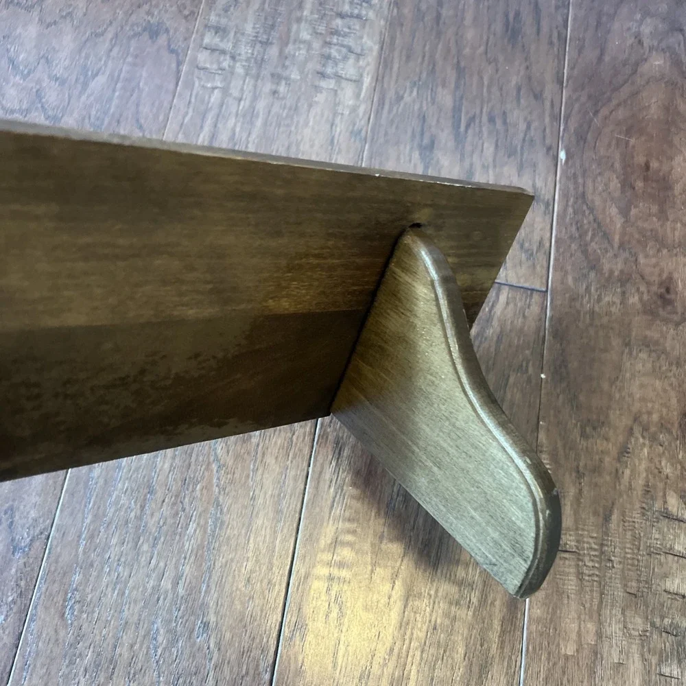 Vintage Wooden Wall Shelf 18